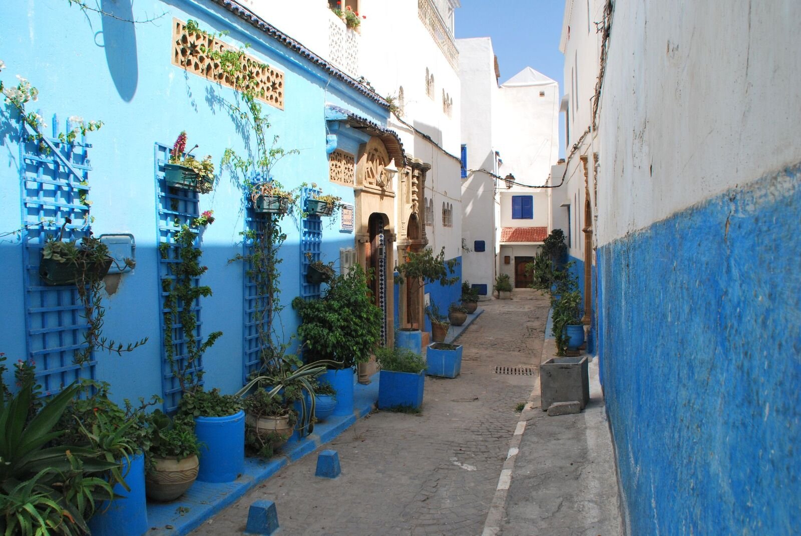 Maroc — ruelle bleue